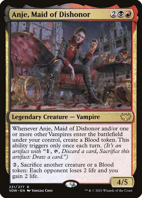 Anje, Maid of Dishonor [Foil]