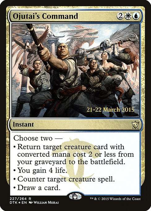 Ojutai's Command [Foil]