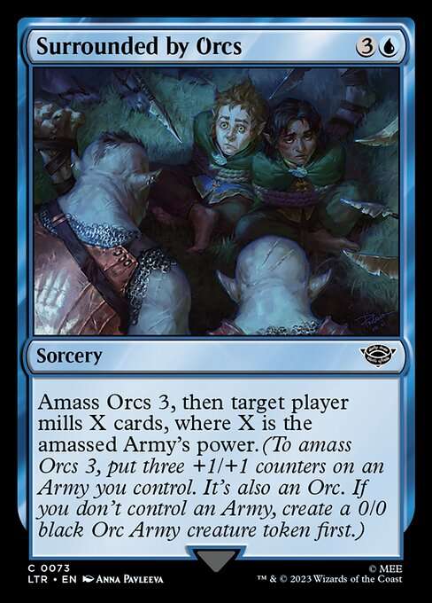 Surrounded by Orcs [Foil]