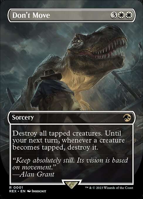 Don't Move [Foil]