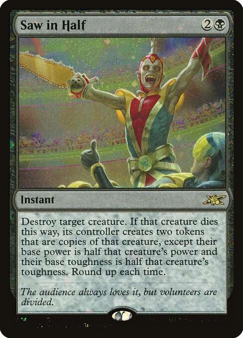 Saw in Half [Foil]