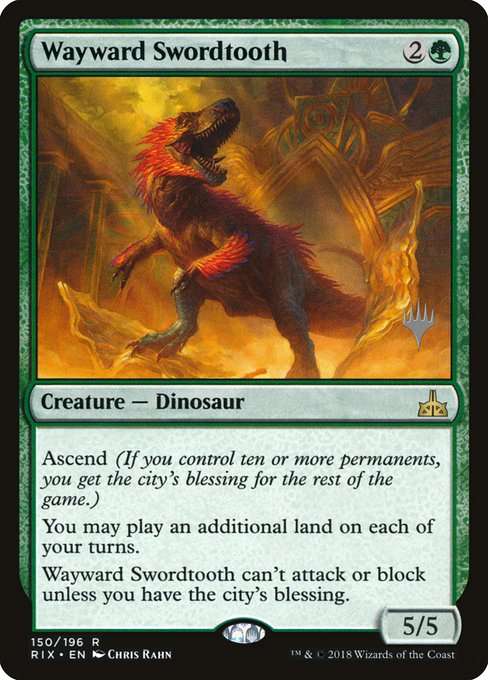 Wayward Swordtooth [Foil]