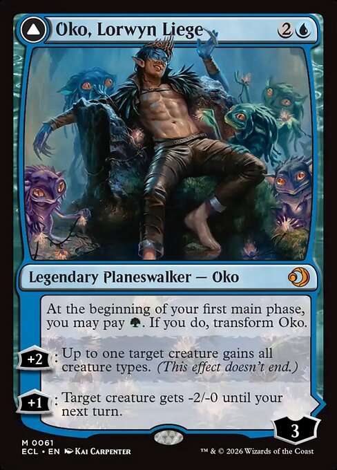 Oko, Lorwyn Liege // Oko, Shadowmoor Scion [Foil]