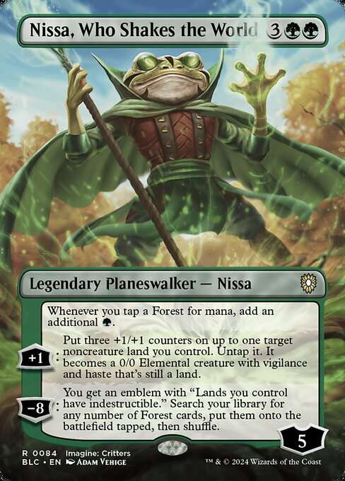 Nissa, Who Shakes the World [Foil]