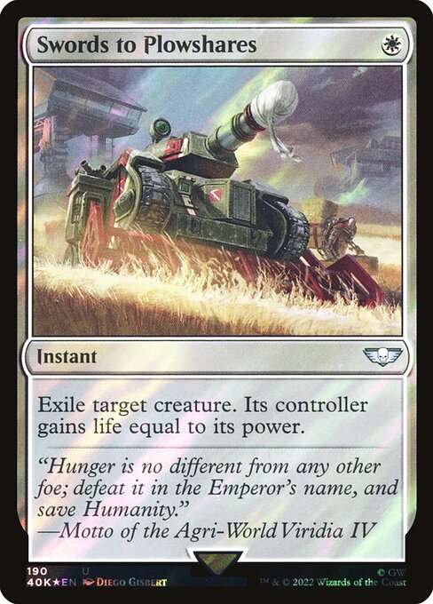 Swords to Plowshares [Foil]