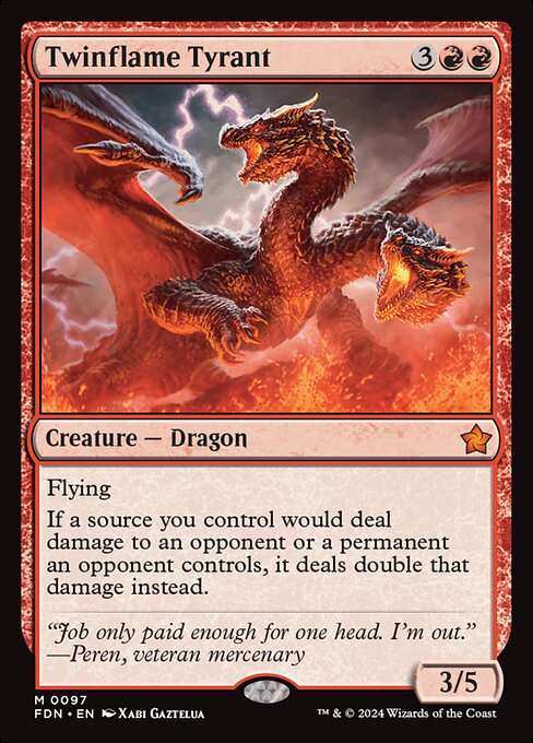 Twinflame Tyrant [Foil]