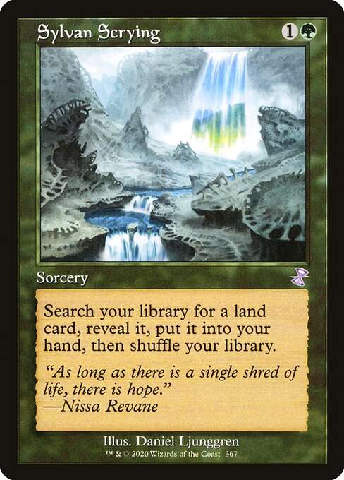 Sylvan Scrying [Foil]