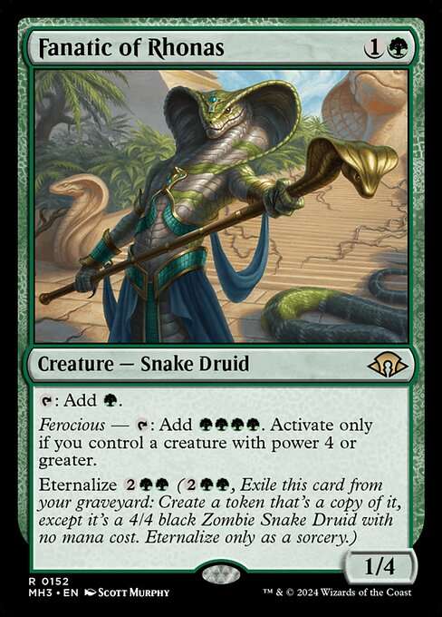 Fanatic of Rhonas [Foil]