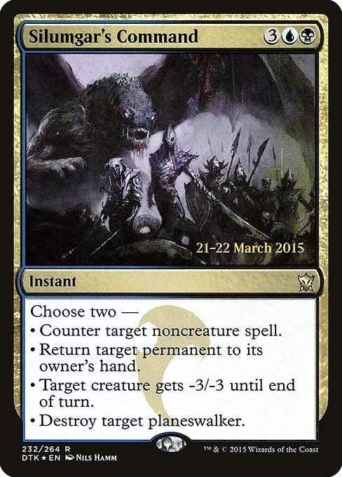 Silumgar's Command [Foil]