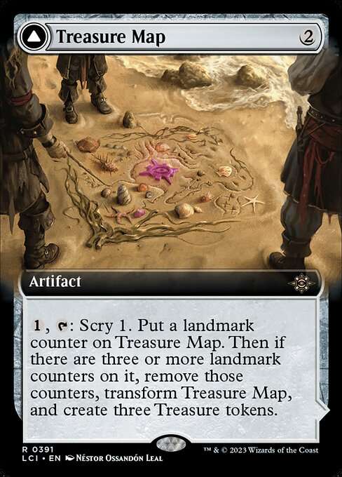 Treasure Map // Treasure Cove [Foil]