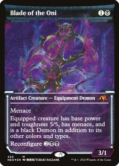 Blade of the Oni [Etched]