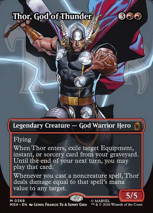 Thor, God of Thunder [Foil]