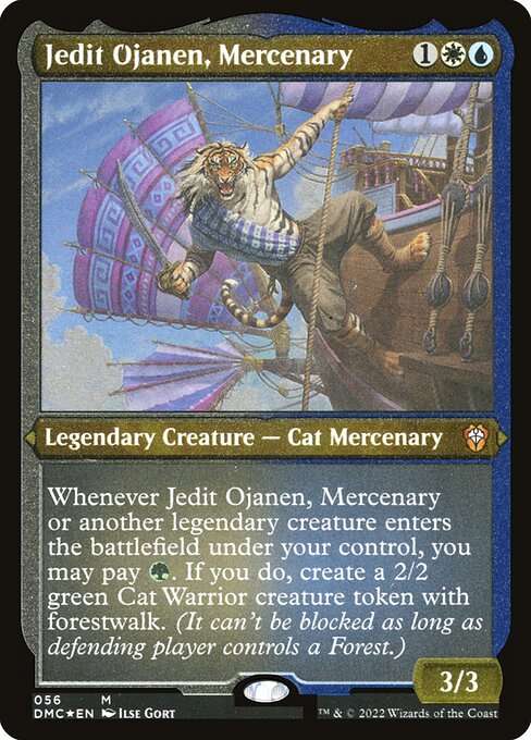 Jedit Ojanen, Mercenary [Etched]