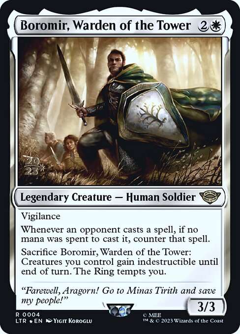 Boromir, Warden of the Tower [Foil]
