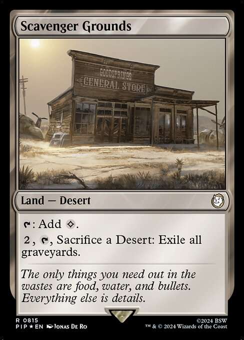 Scavenger Grounds [Foil]