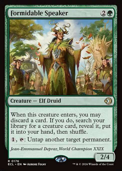 Formidable Speaker [Foil]