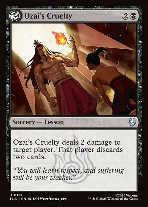 Ozai's Cruelty [Foil]