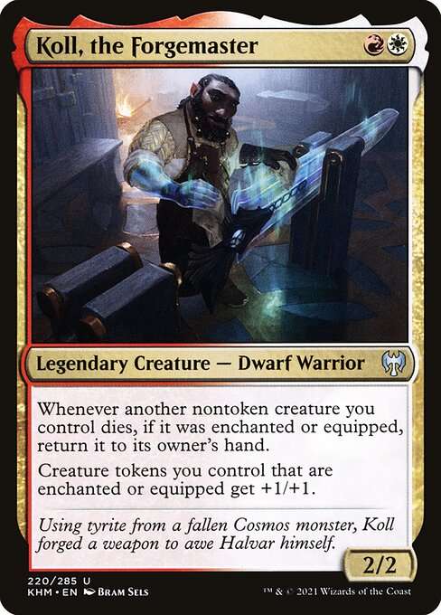 Koll, the Forgemaster [Foil]