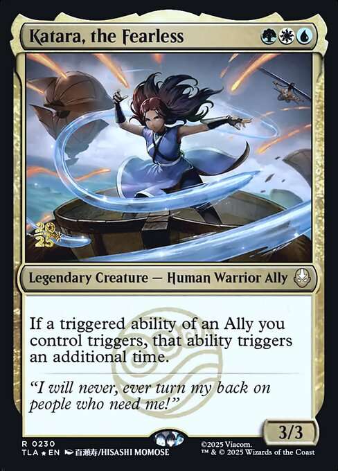 Katara, the Fearless [Foil]