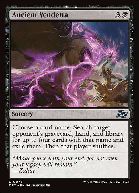 Ancient Vendetta [Foil]