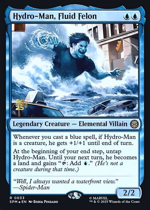 Hydro-Man, Fluid Felon [Foil]