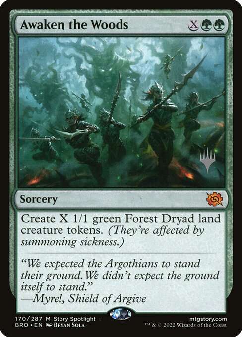 Awaken the Woods [Foil]