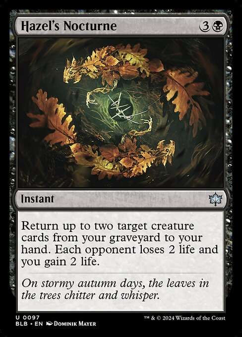 Hazel's Nocturne [Foil]