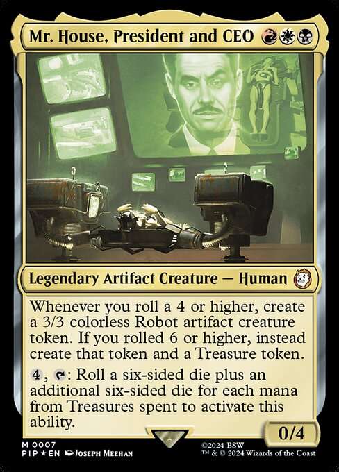 Mr. House, President and CEO [Foil]