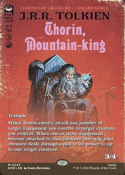 Thorin, Mountain-king [Foil]