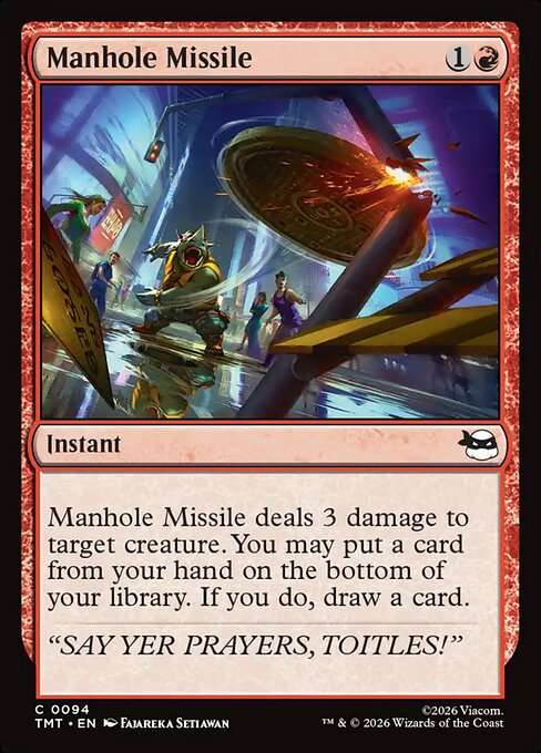 Manhole Missile [Foil]