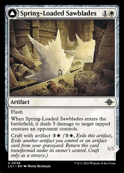 Spring-Loaded Sawblades // Bladewheel Chariot [Foil]