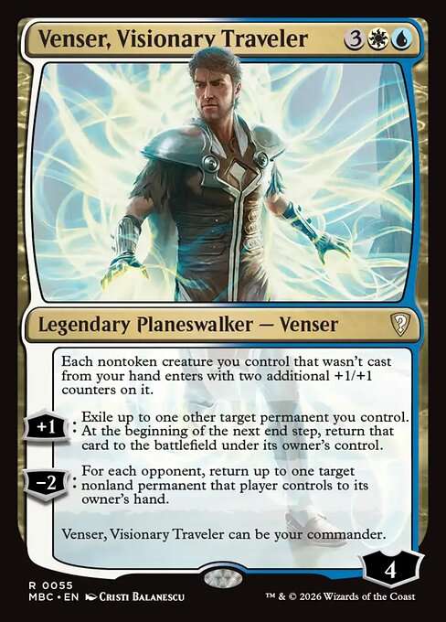Venser, Visionary Traveler