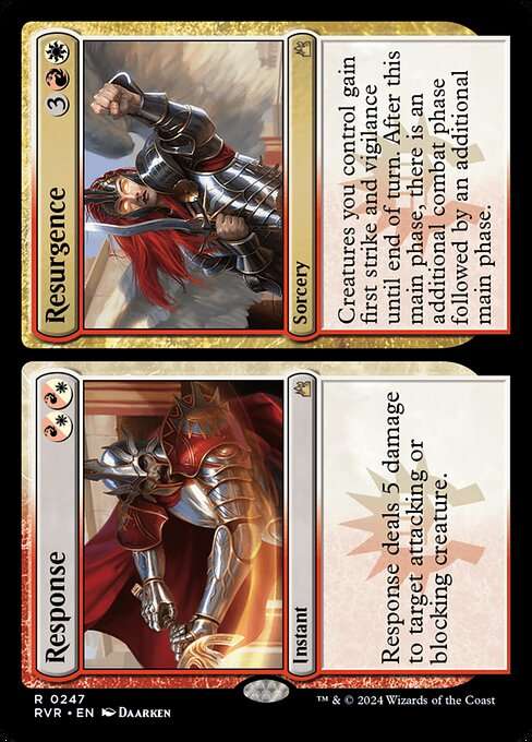 Response // Resurgence [Foil]
