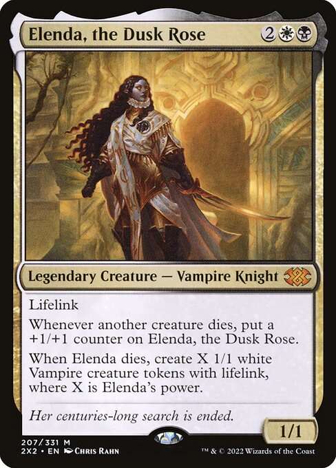 Elenda, the Dusk Rose [Foil]