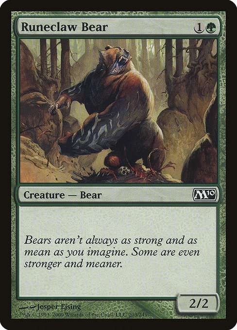 Runeclaw Bear [Foil]