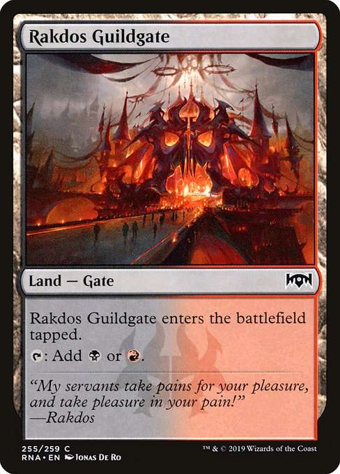 Rakdos Guildgate [Foil]