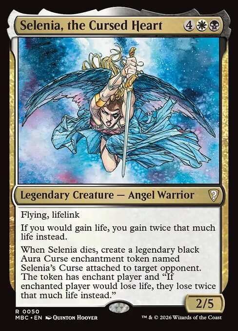 Selenia, the Cursed Heart [Foil]
