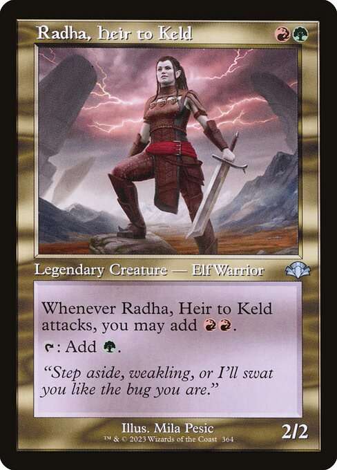 Radha, Heir to Keld [Foil]