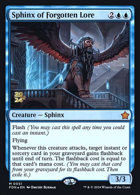 Sphinx of Forgotten Lore [Foil]