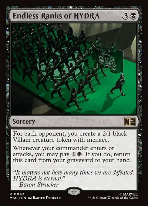 Endless Ranks of HYDRA