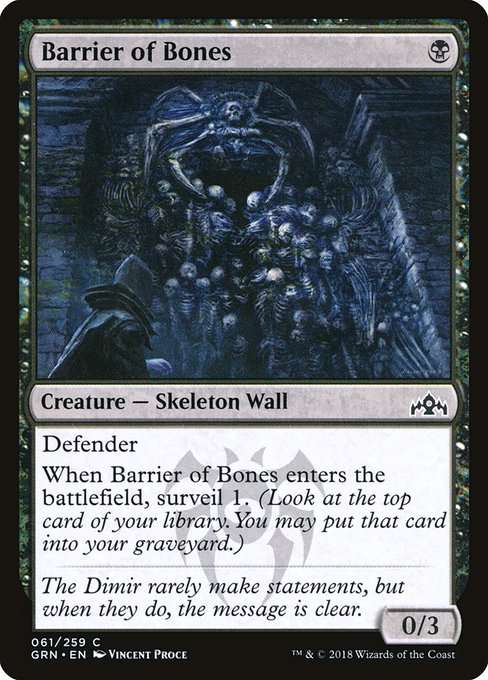 Barrier of Bones [Foil]