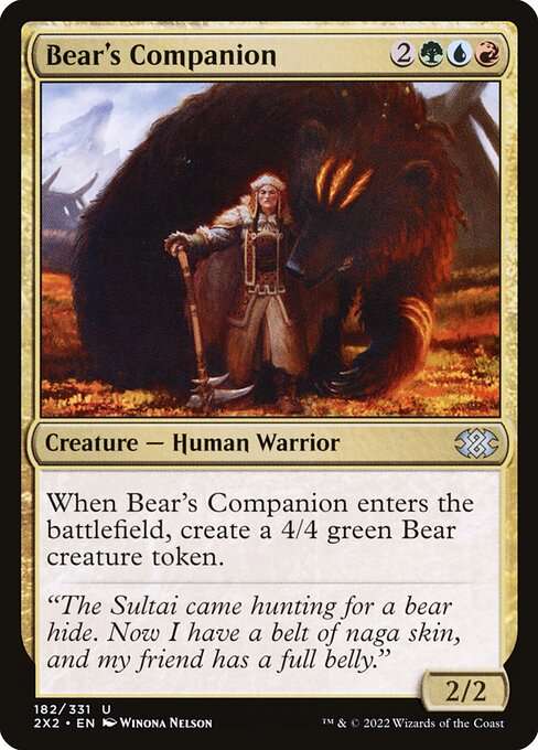 Bear's Companion [Foil]