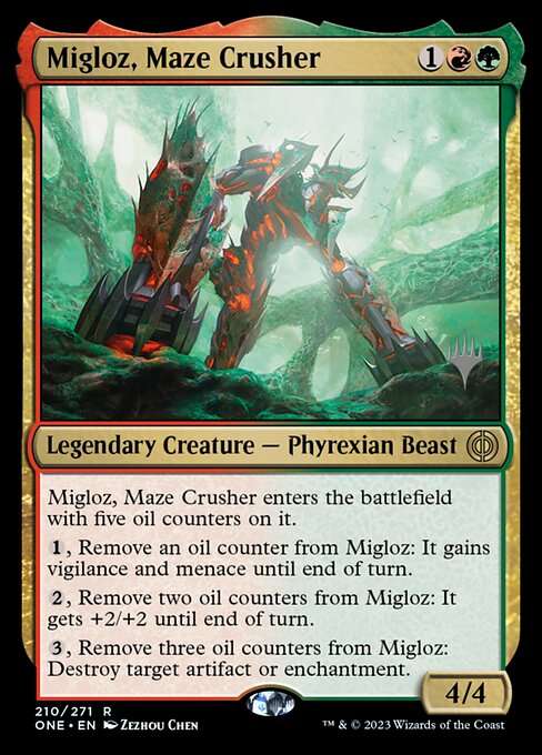 Migloz, Maze Crusher [Foil]