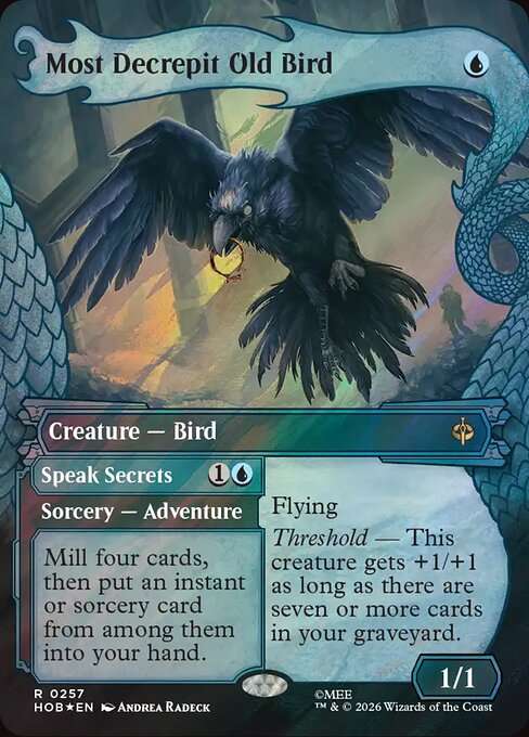 Most Decrepit Old Bird // Speak Secrets [Foil]