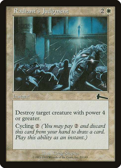 Radiant's Judgment [Foil]