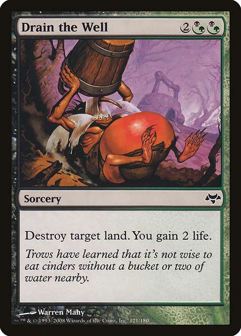 Drain the Well [Foil]