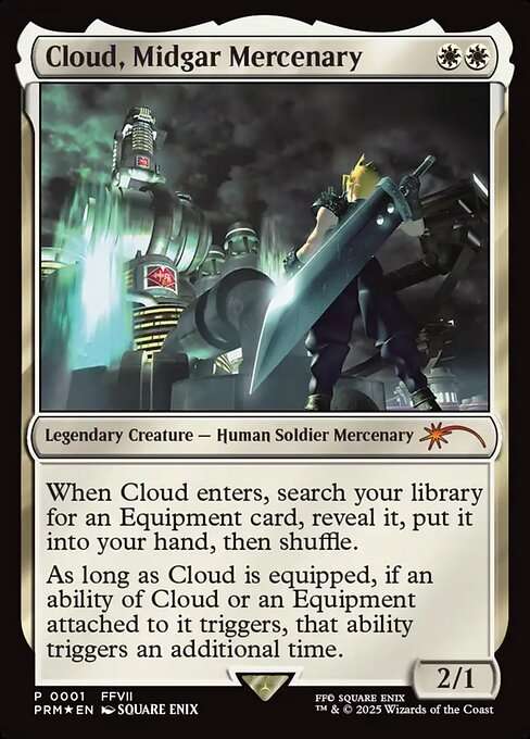 Cloud, Midgar Mercenary [Foil]