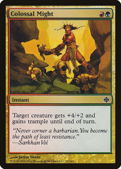 Colossal Might [Foil]