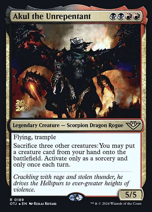 Akul the Unrepentant [Foil]