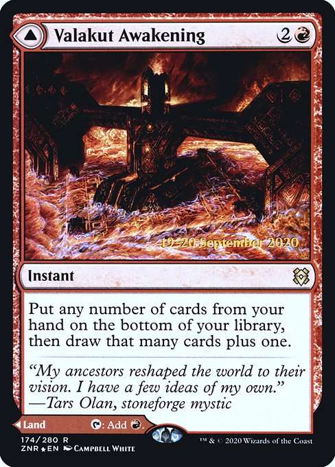Valakut Awakening // Valakut Stoneforge [Foil]
